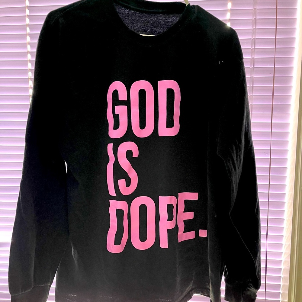 God is Dope long sleeve shirt